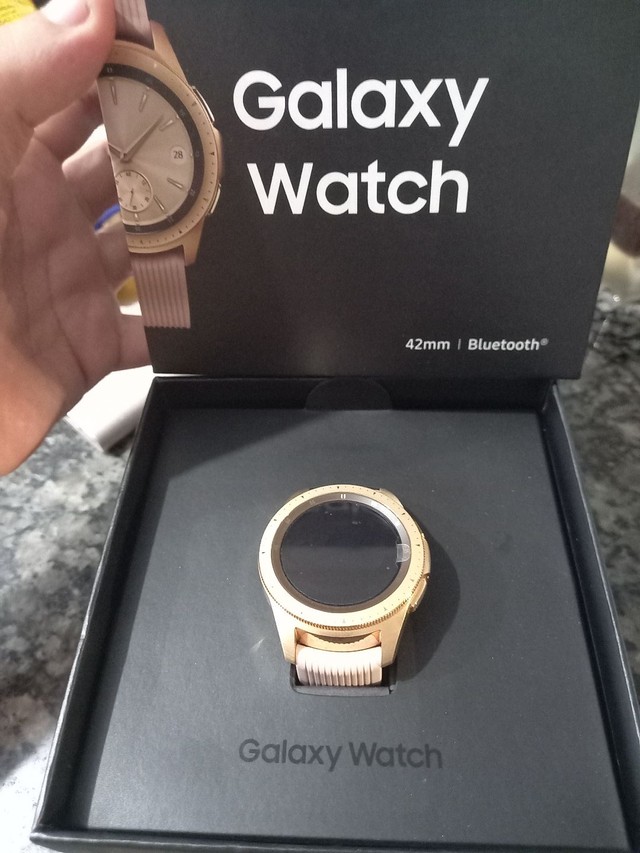 samsung galaxy watch bt 42mm dourado