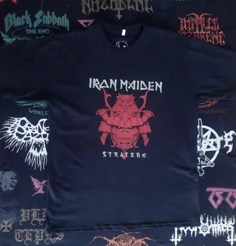 Camiseta Banda IRON MAIDEN - Stratego (M) - Foto 2