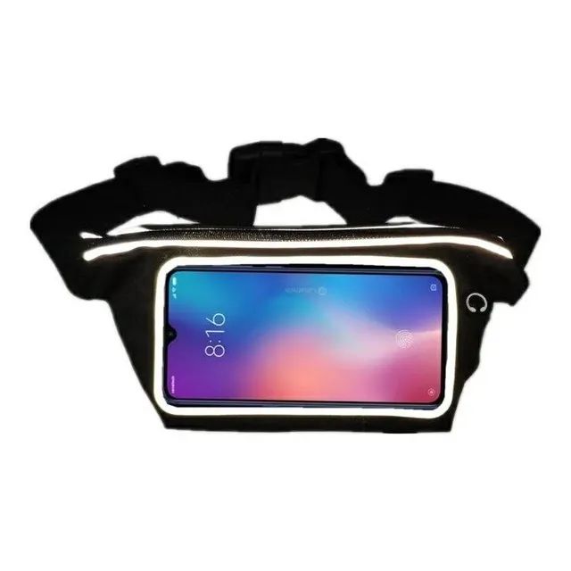 Bolsa pochete porta celular regulável resistente a água - Foto 3