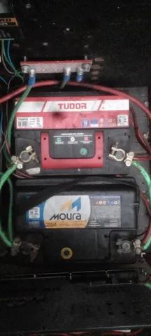 Bateria de 60 AMP Moura e Tudor
