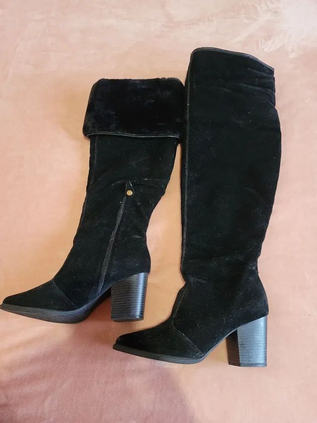 Bota cano alto VIZZANO camurça 