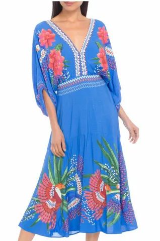 Vestido midi Farm - Foto 3
