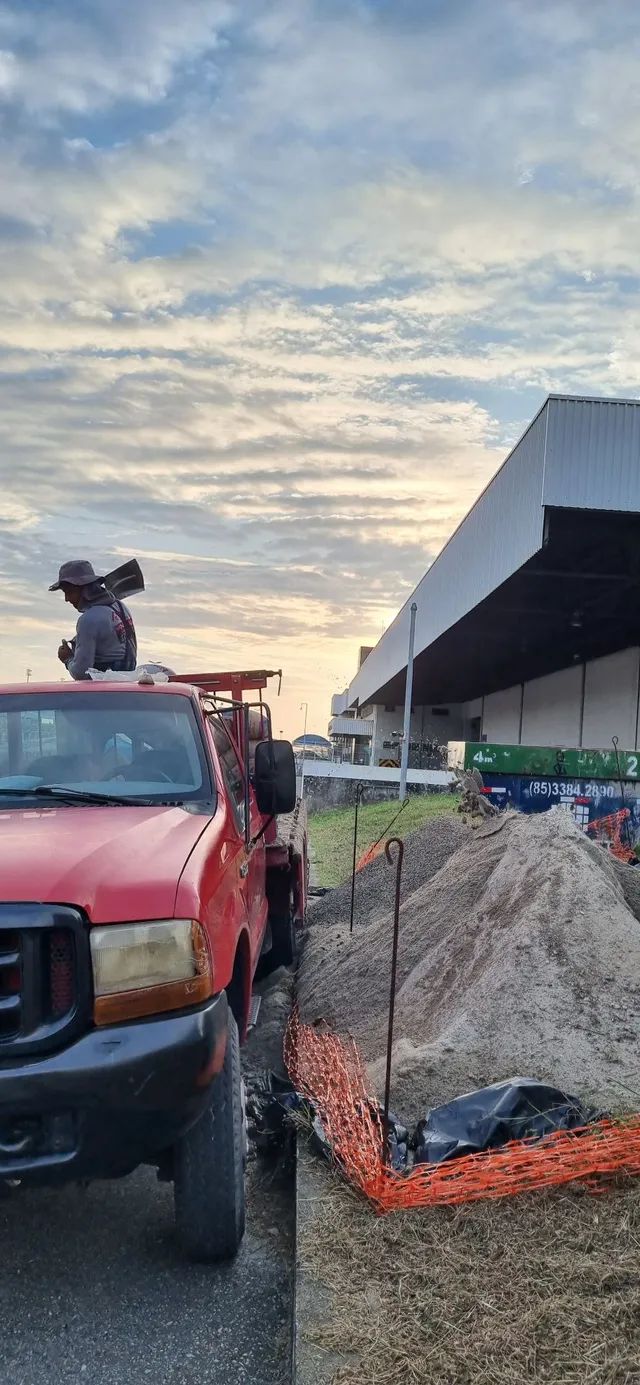 Cimento Areia Arisco Tijolo brita telha - Foto 2