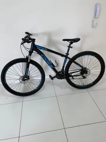 Bicicleta Aro 29 Alfameq ATX 27v Hidráulico K7 e Trava Preto com