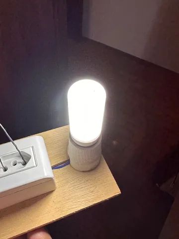 Lâmpada LED branco - Foto 2