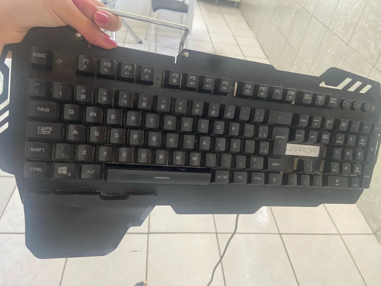 Teclado Gamer Multilaser Warrior TC210