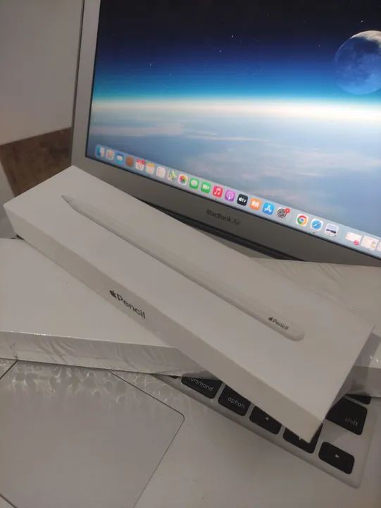 Apple Pencil da 2 geração zero na caixa com garantia Apple ! - Foto 4