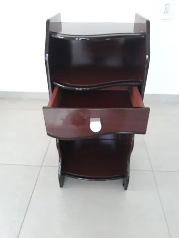 Criado mudo, tamanho 75 cm X 33 cm X 35 cm , com uma gaveta - Foto 5