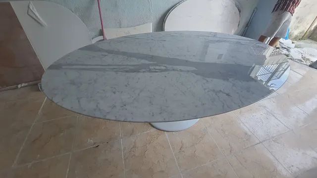 Mesa de jantar, modelo saarinen nova de fábrica  - Foto 4
