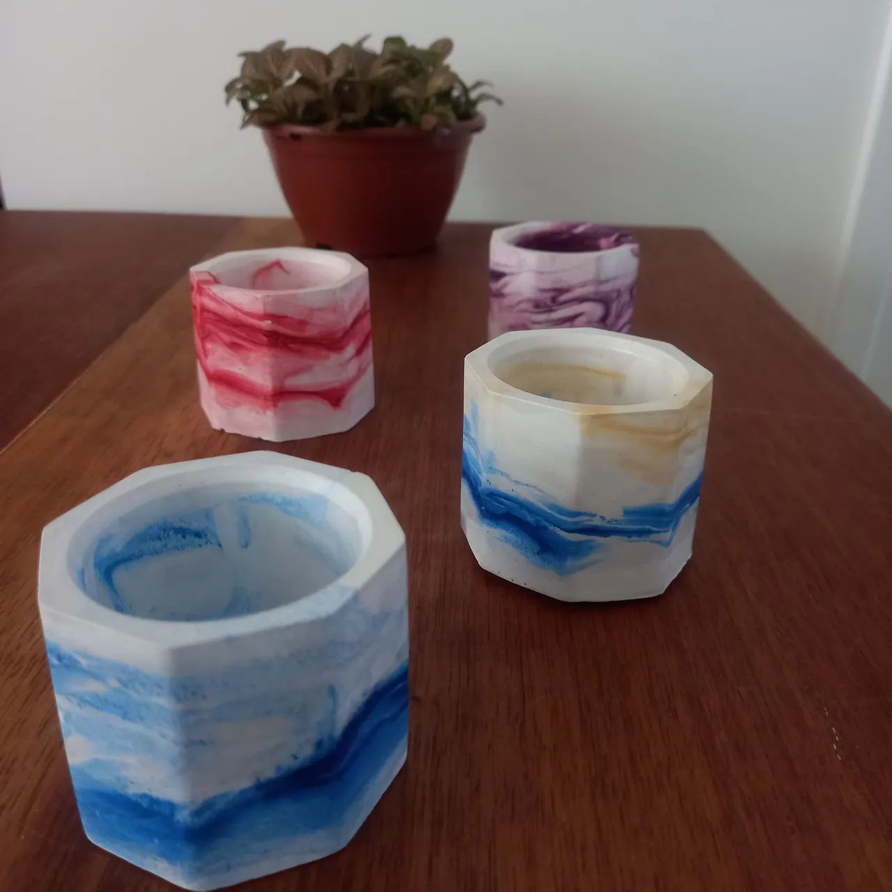 Velas e vasos decorativos