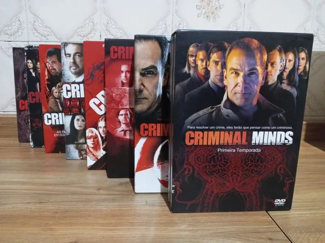 Dvd Coleção Criminal Minds 1° a 8° Temporada (Legendado