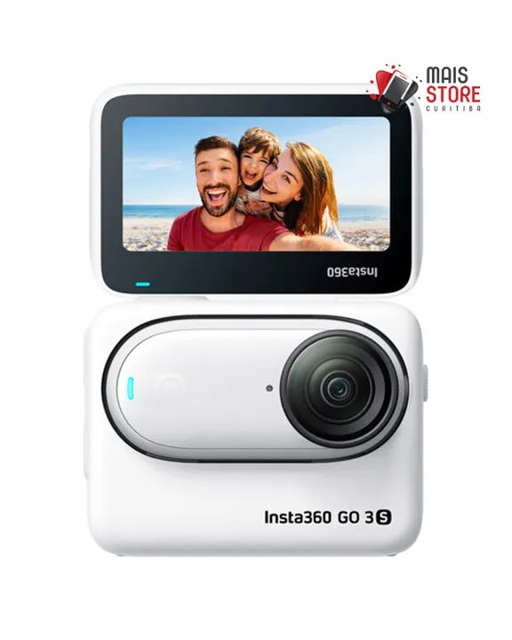 Câmera Insta360 Go3S -128GB 4k- Preta e Branca- (Novo/Lacrado) - Foto 2