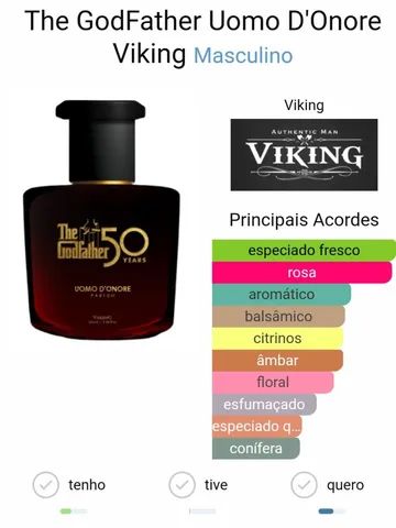 Perfume Masculino Uomo D'onore Viking - Foto 3