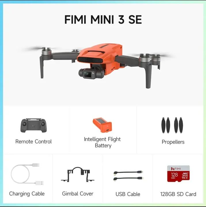 Vendo Drone Xiaomi FIMI Mini 3 SE Lacrado - Foto 6