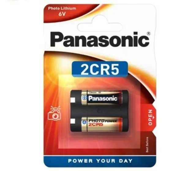 Bateria De Lítio Panasonic 2cr5 6v Validade 2031 - Foto 2