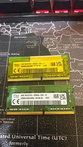 Memória DDR 4 8gb 3200mhz