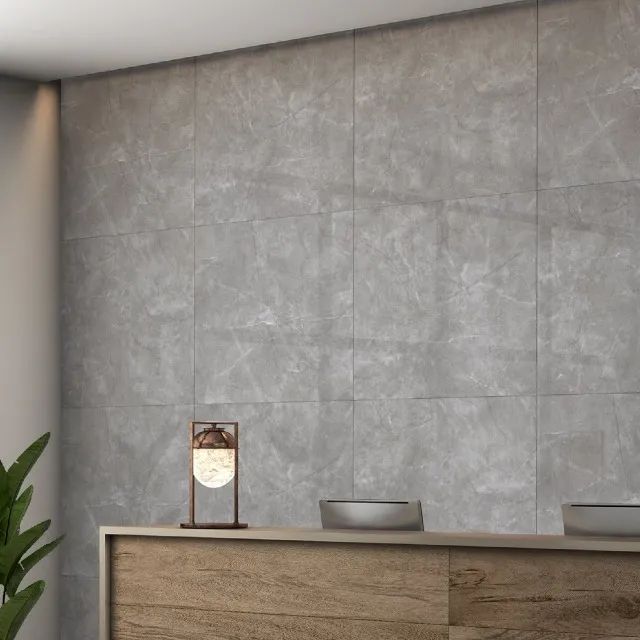  Piso Retificado Polido "Grafite" 82x82cm - R$ 49,53 o m² - Foto 2