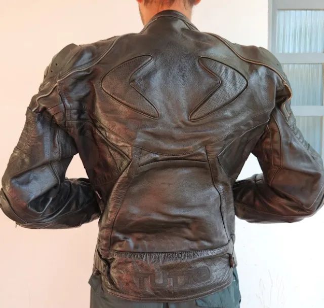 Jaqueta Tutto em couro de Búfalo com protetores internos - Foto 2