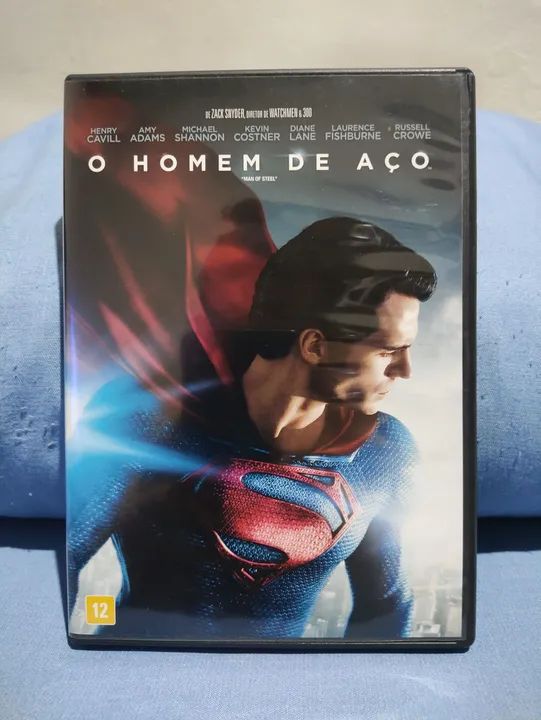 DVD O Homem de aço. Dublado. Original.