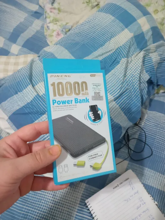 Carregador portatil 10000 mAh - Novo
