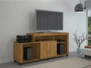 Rack C/Rodízios P/TVs Até 42 Polegadas 1.50M.São Produto Novo Direto de Fábrica P/Sua Cas - Foto 4