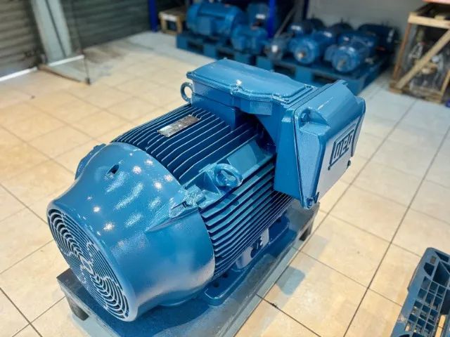 Motor elétrico weg 100cv 6 polos w22 com garantia  - Foto 2