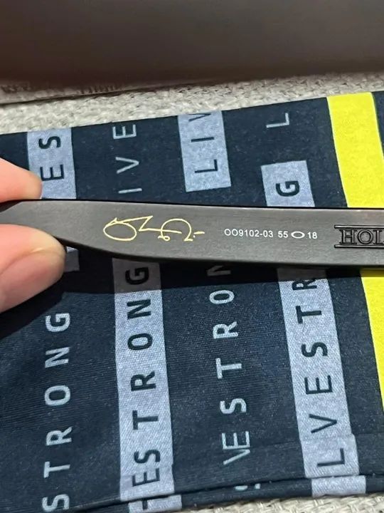 Óculos Oakley Holbrook Matte Brown/lente Brown - Foto 4