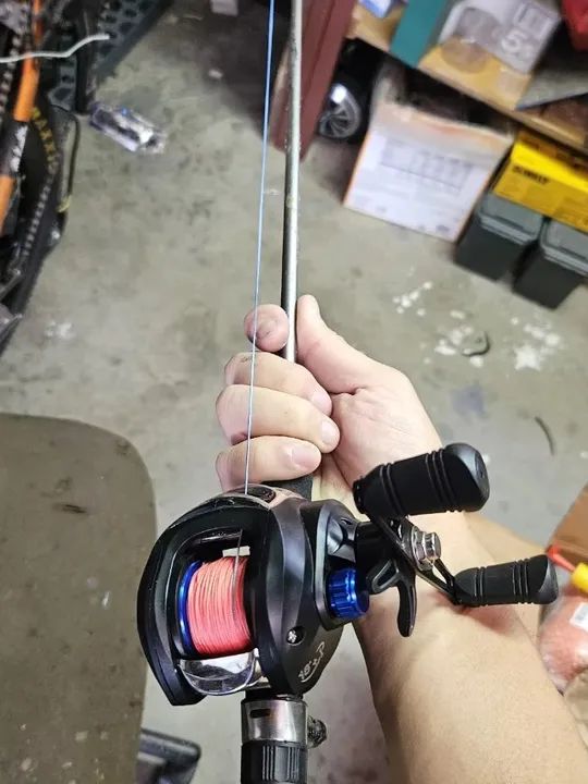 Carretilha de pesca Baitcasting Fishing Reel com freio magnético - Foto 5