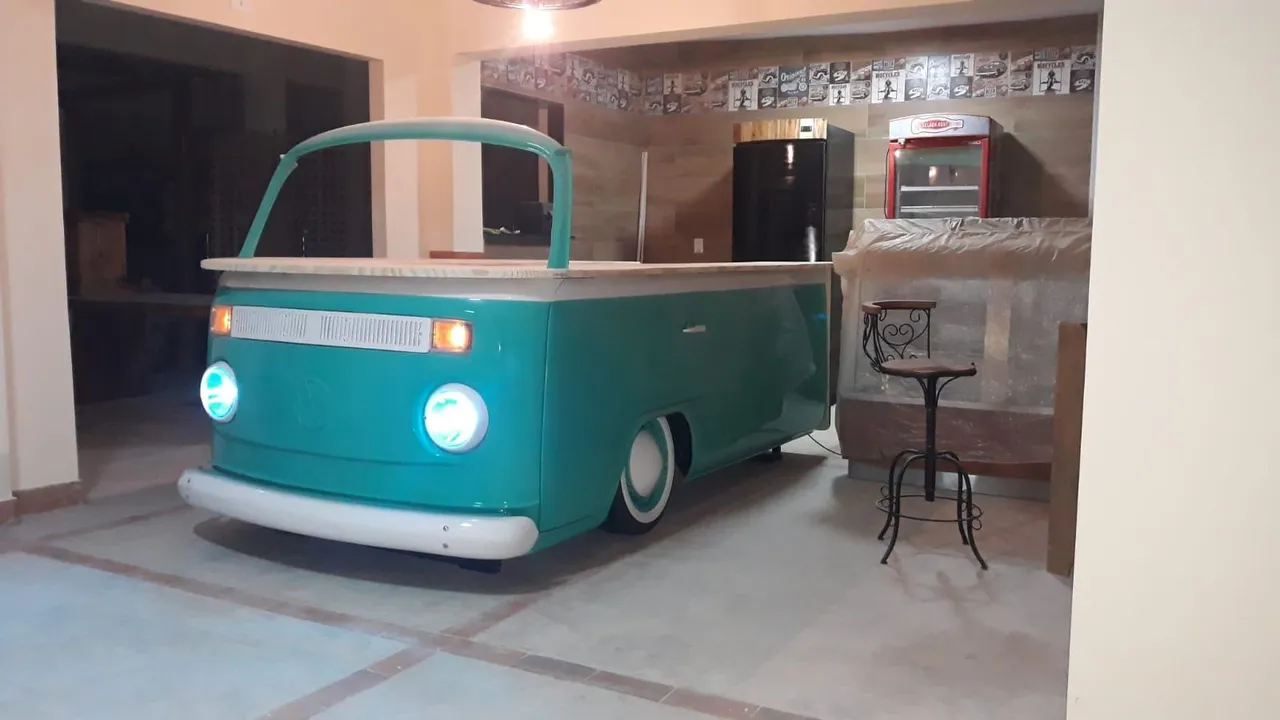 Balcão de Bar estilo Kombi