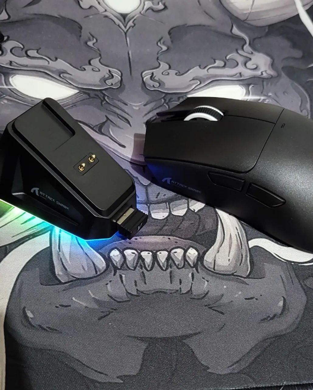 Mouse Attack Shark X11 Tri-Mode 1000hz - NOVO - Foto 4