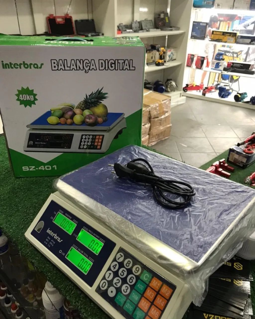Balança 40kg de precisão para comércio 6 meses de garantia 