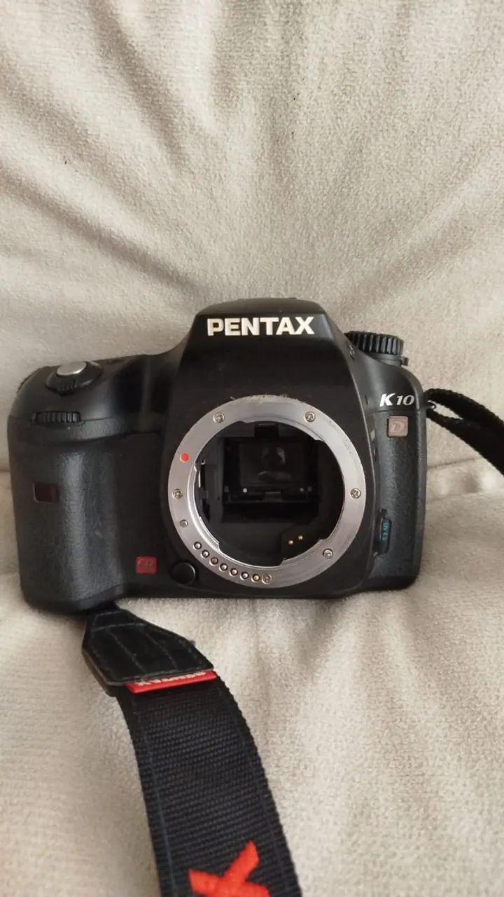 Câmera digital SLR PENTAX K10D 10.2MP com Kit COMPLETO de acessórios - Foto 4