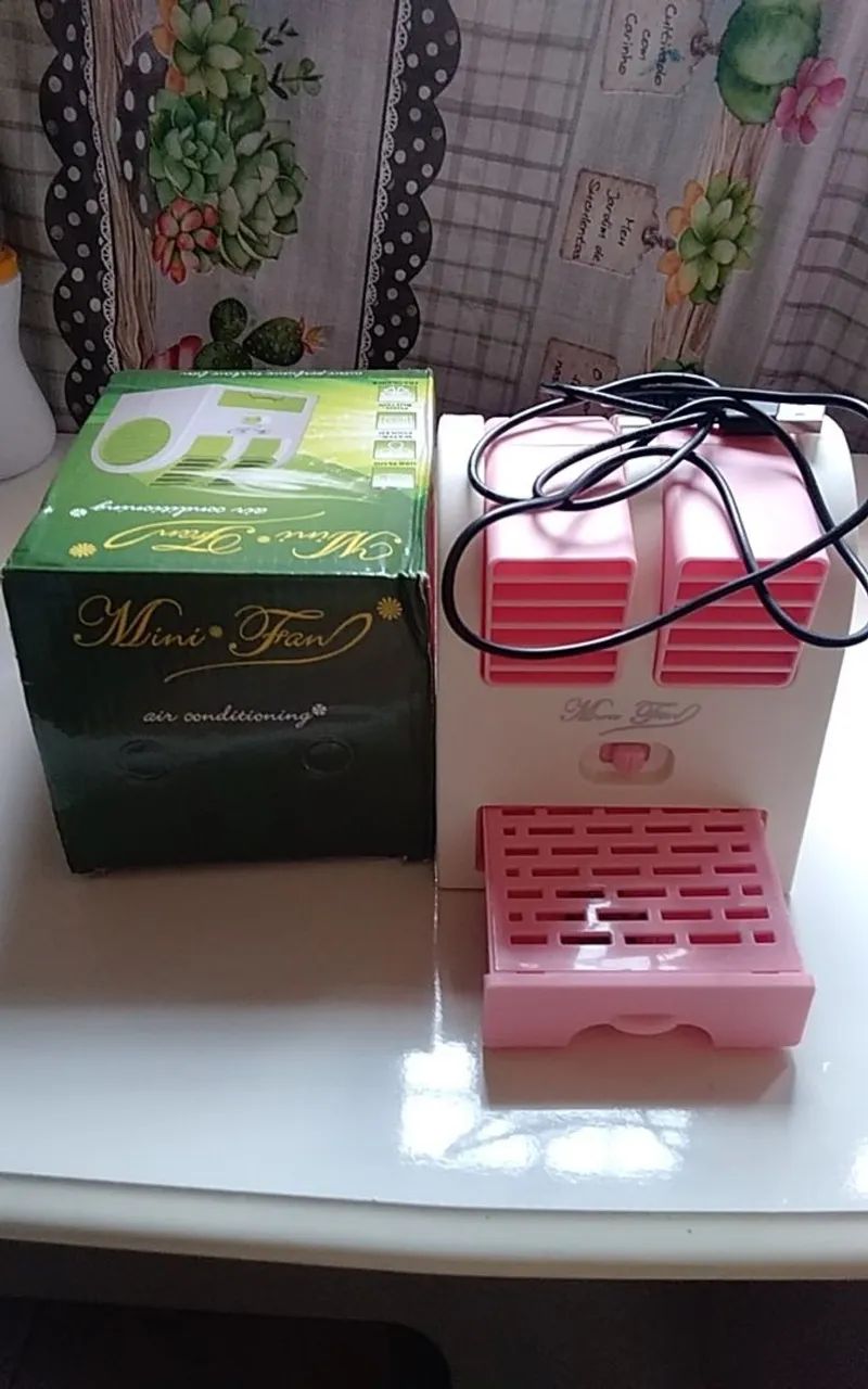 Mini Climatizador Portátil - Ar Condicionado - Foto 6