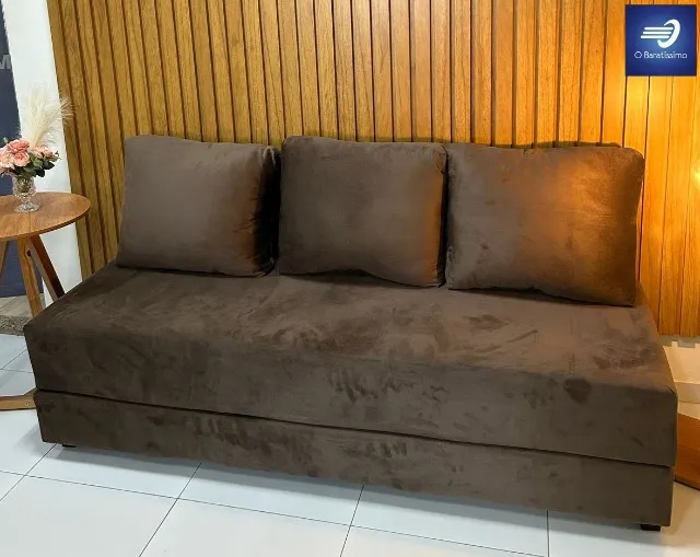 Oferta Sofá Cama 3 Lugares de Espuma D28
