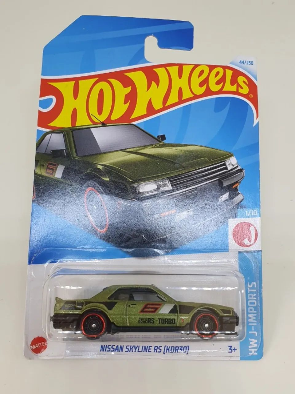 Hot wheels Nissan Skyline RS Verde (blister)