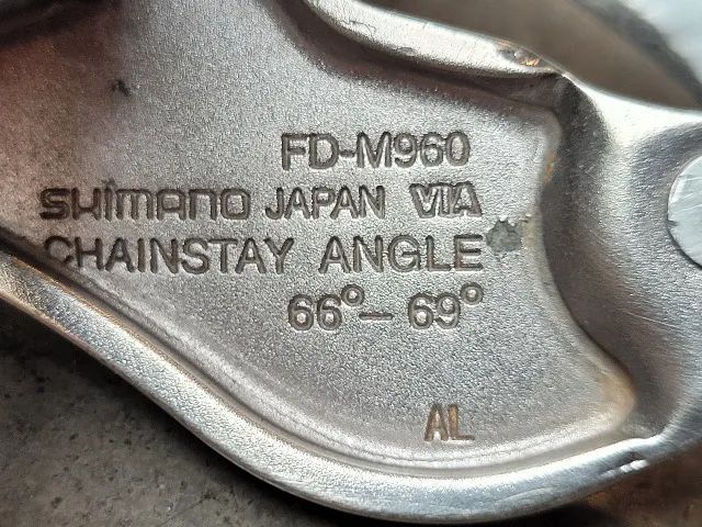 Passador Dianteiro 3V Shimano XTR - FD-M960 - Foto 4