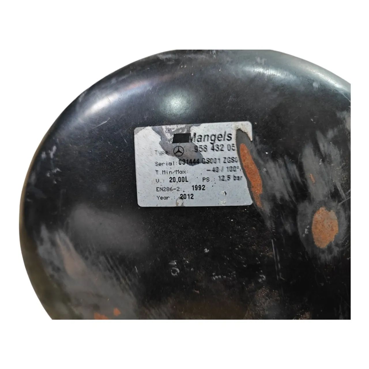 Balão Reservatório De Ar Original M. Benz Accelo 1016  E3539 - Foto 7