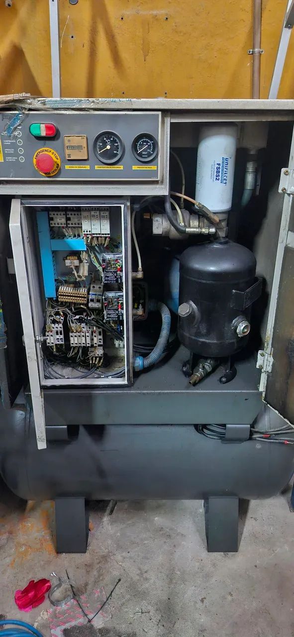 Termoformadora De Copos/ Vacuum Forming + 2 MOLDES + Compressor 15hp Parafuso (NÃO TESTO) - Foto 6