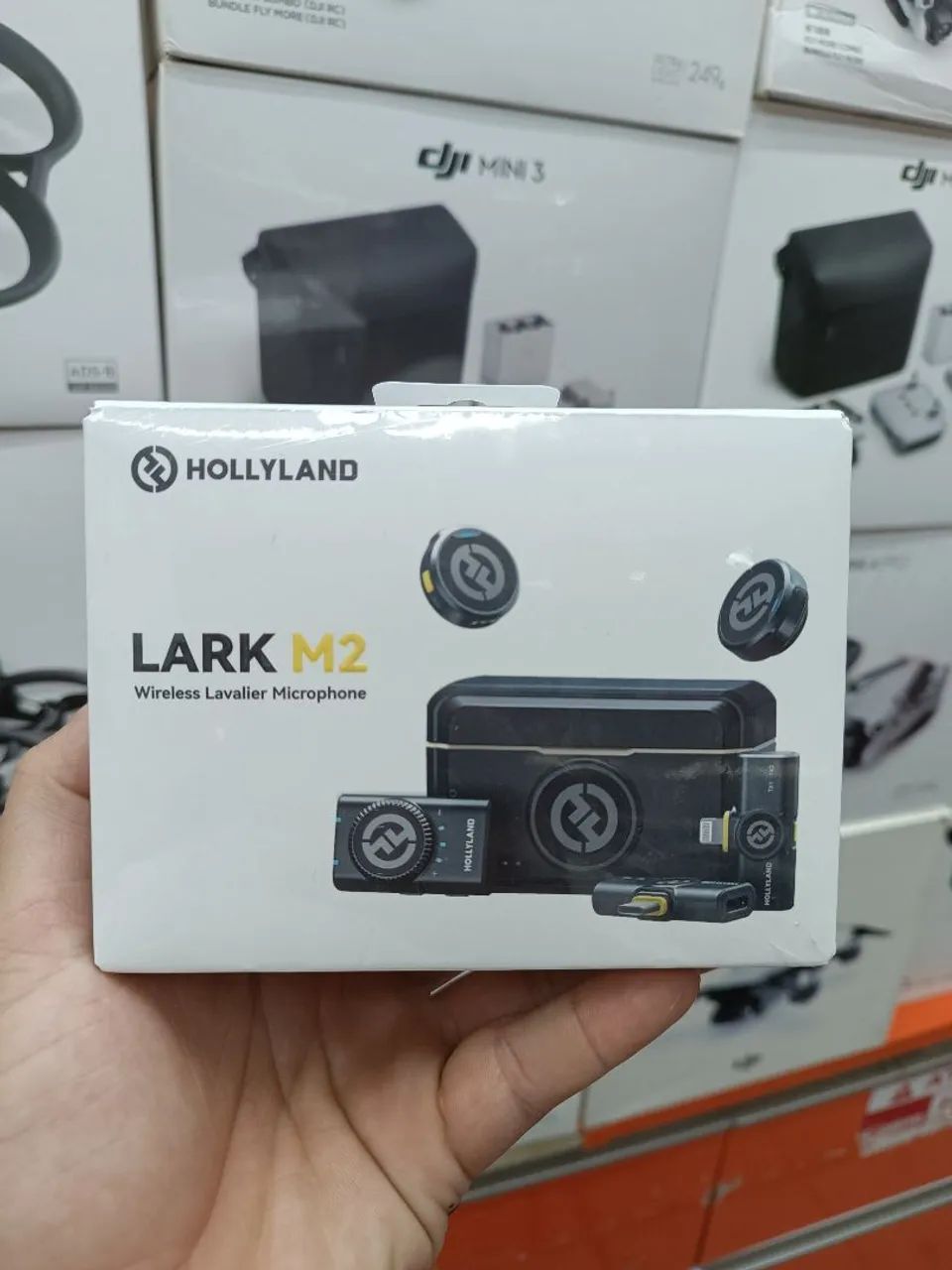 Microfone Sem Fio Hollyland Lark M2 - Novo
