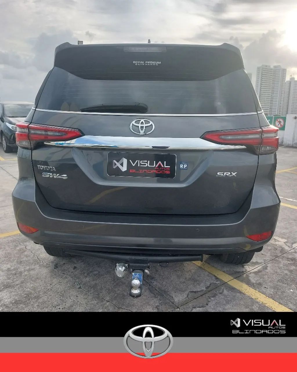 SW4 SRX 4X4 TURBO DIESEL  BLINDADA 2021 - Foto 4