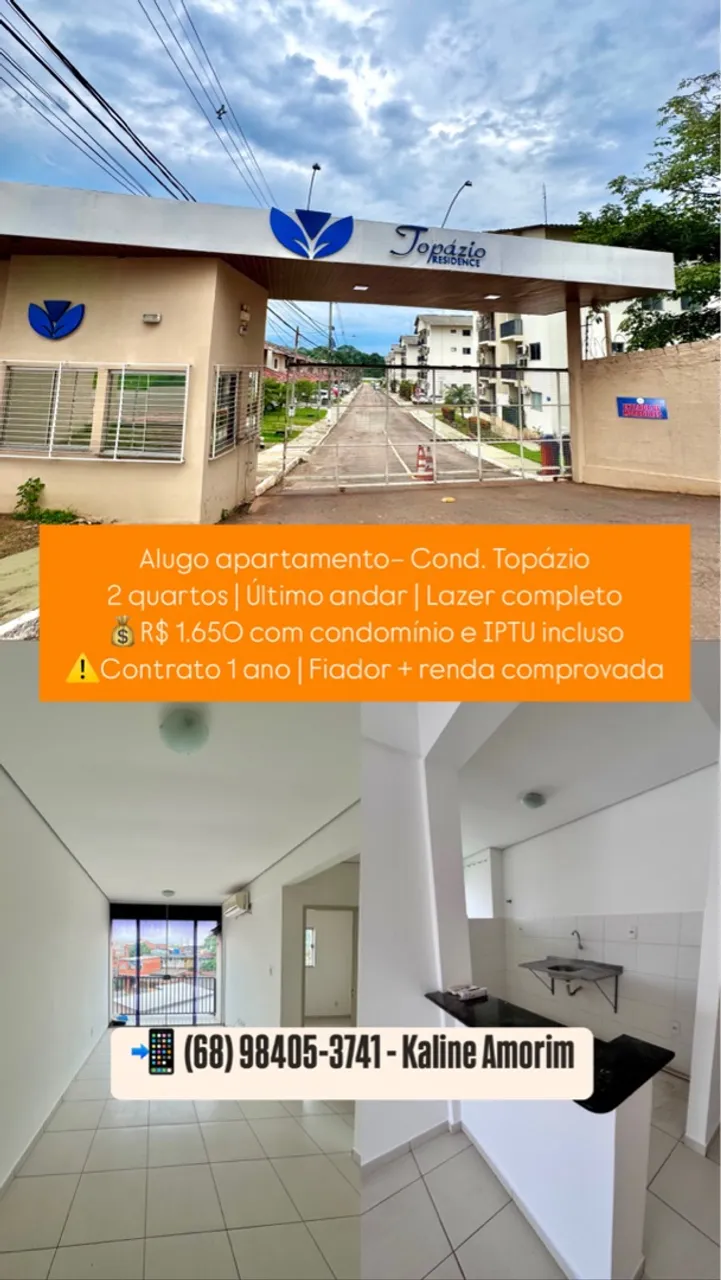 Alugo 4 apartamento em condomínio com mobilia e sem mobilia