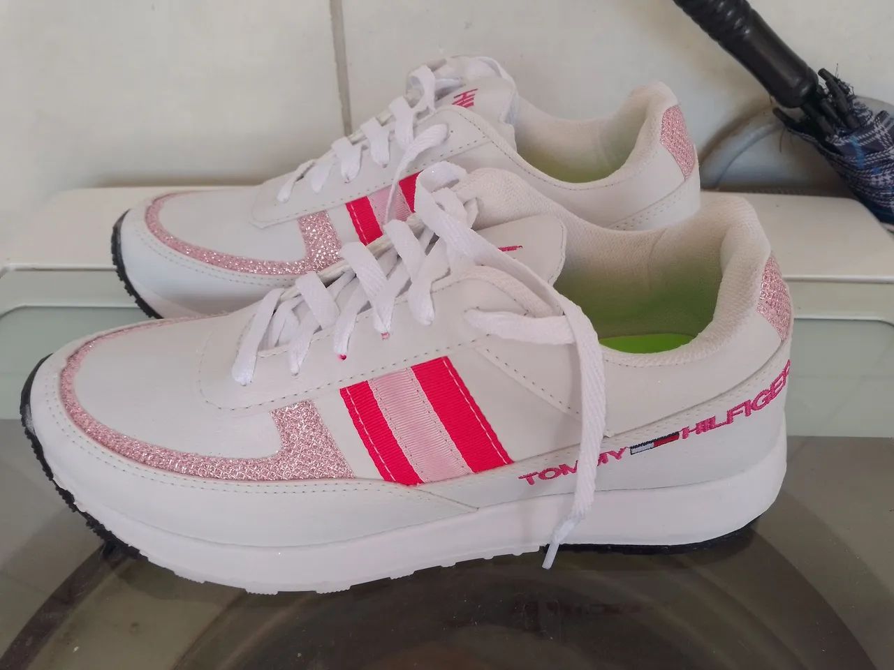 Tênis Tommy Hilfiger Rosa