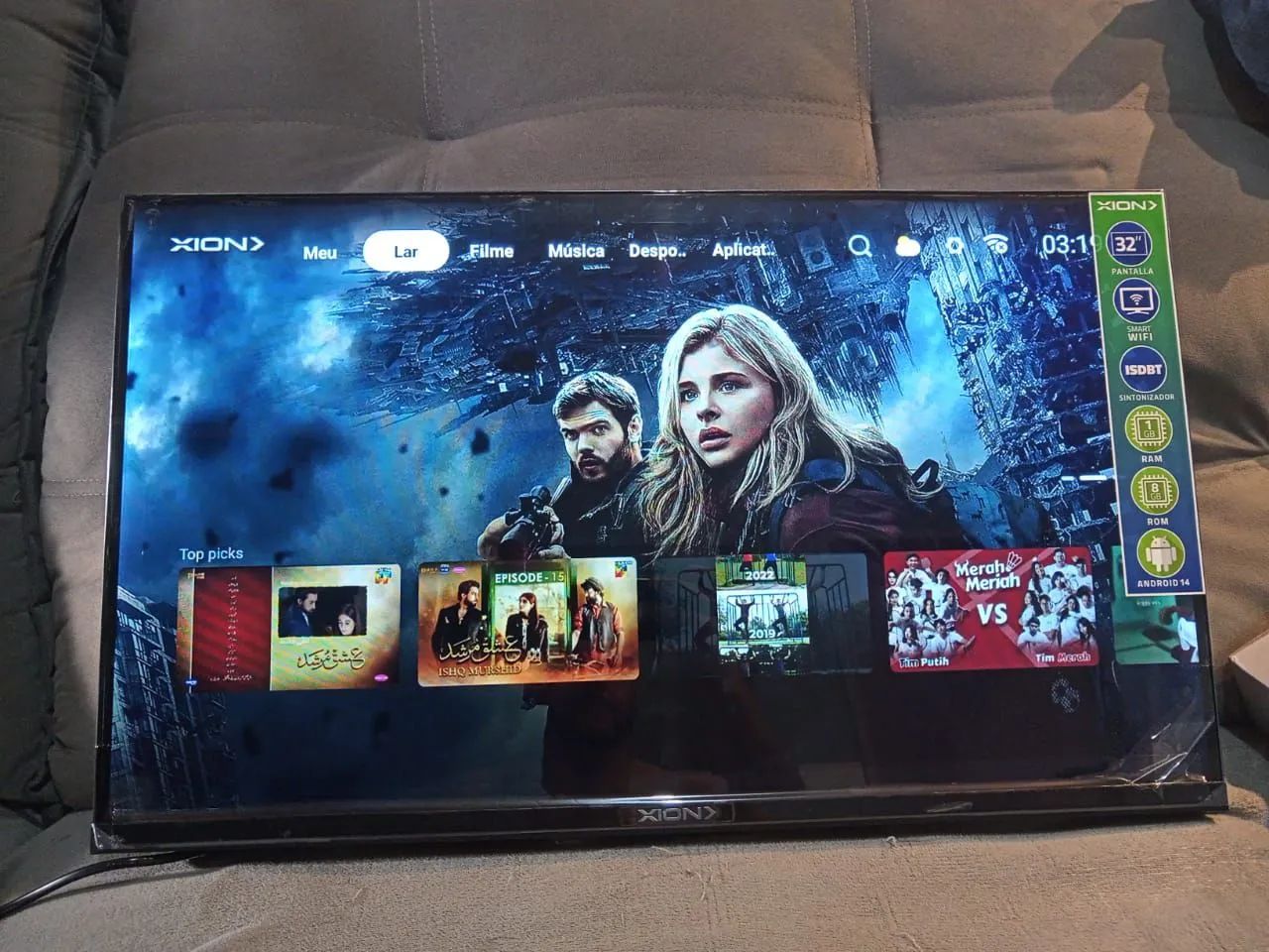 TV XION 32 polegadas Smart TV