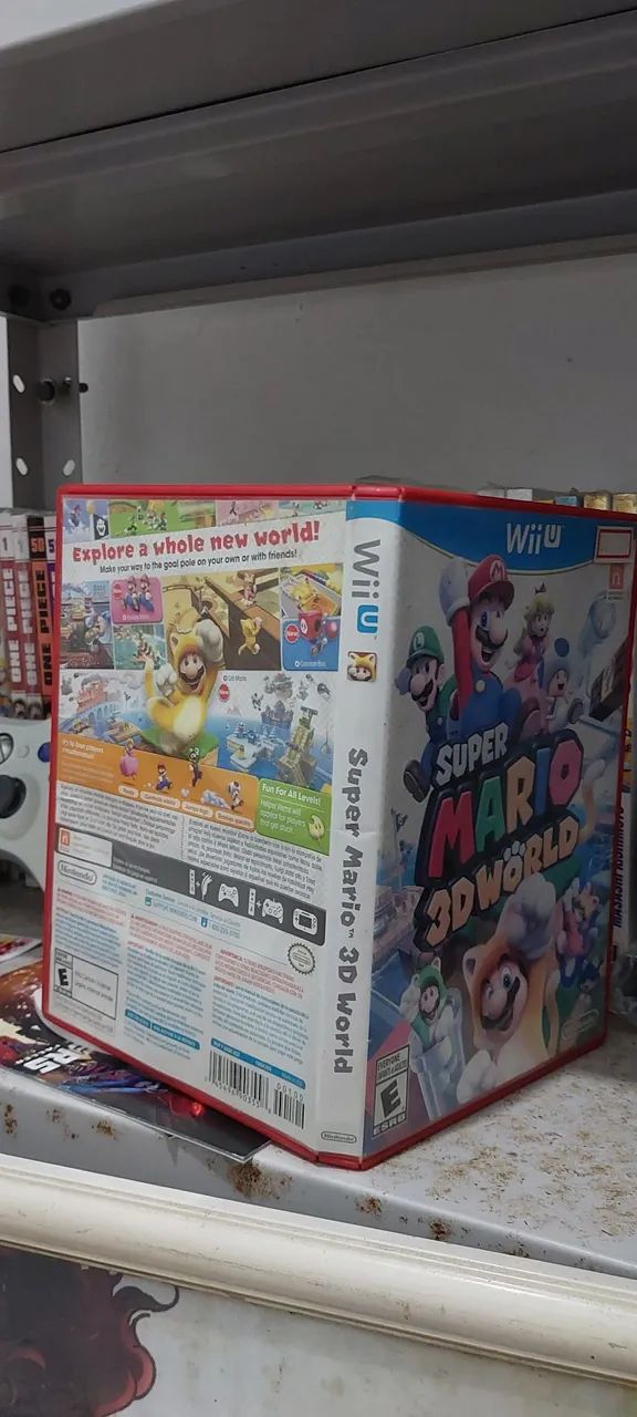 WiiU - super armário 3D World  - Foto 4