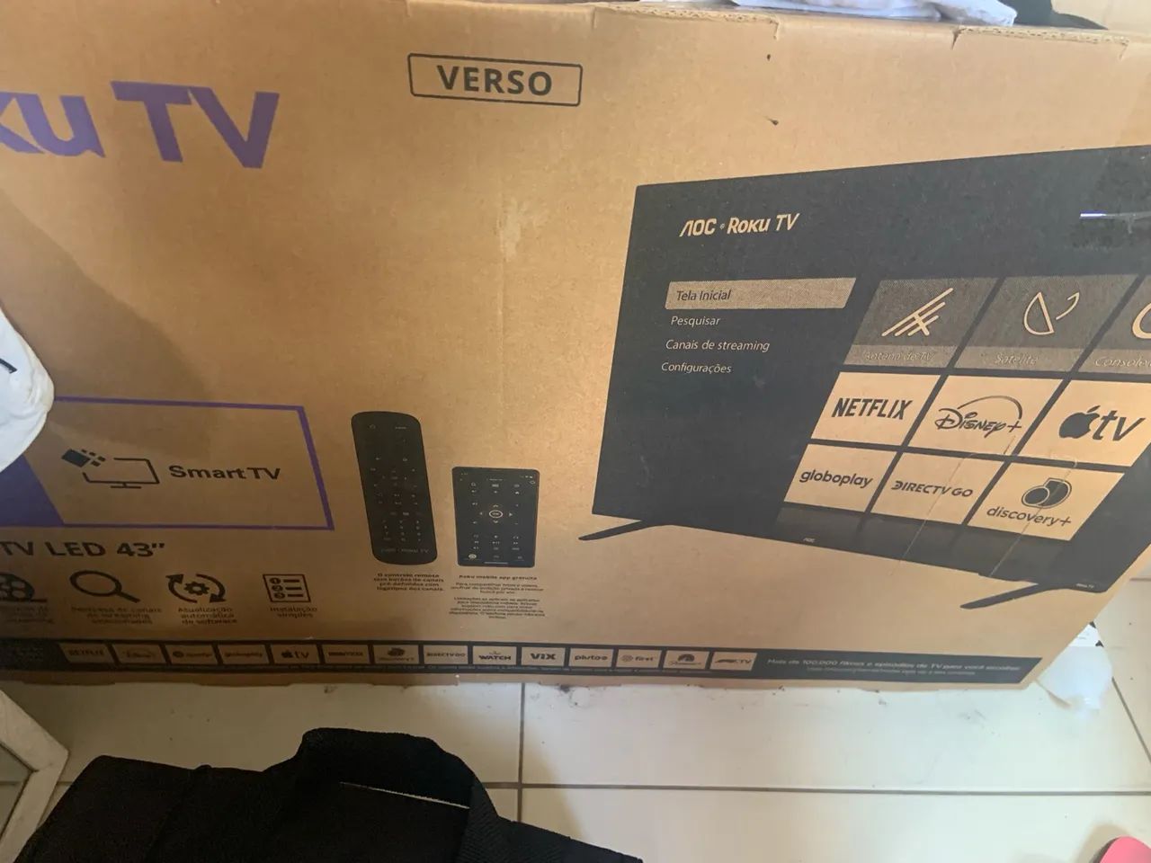 Smart tv 43 polegadas - Foto 3