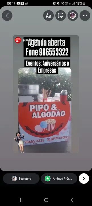 Aluguel: pipoca e algodão doce da Tia Jana  - Foto 2