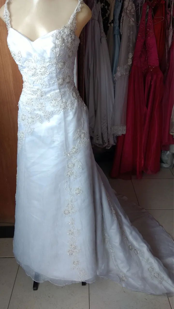 Vestido de noiva branco - Foto 5