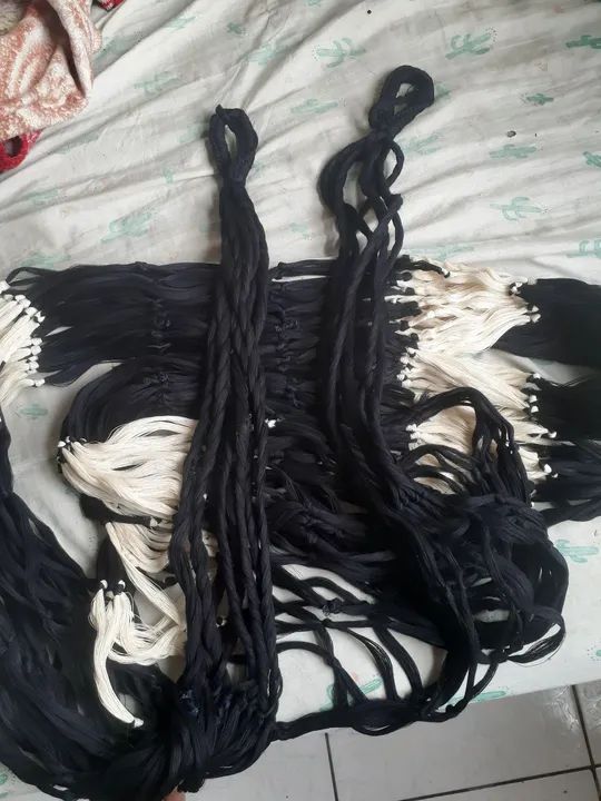 Rede de crochê artesanal - Foto 2