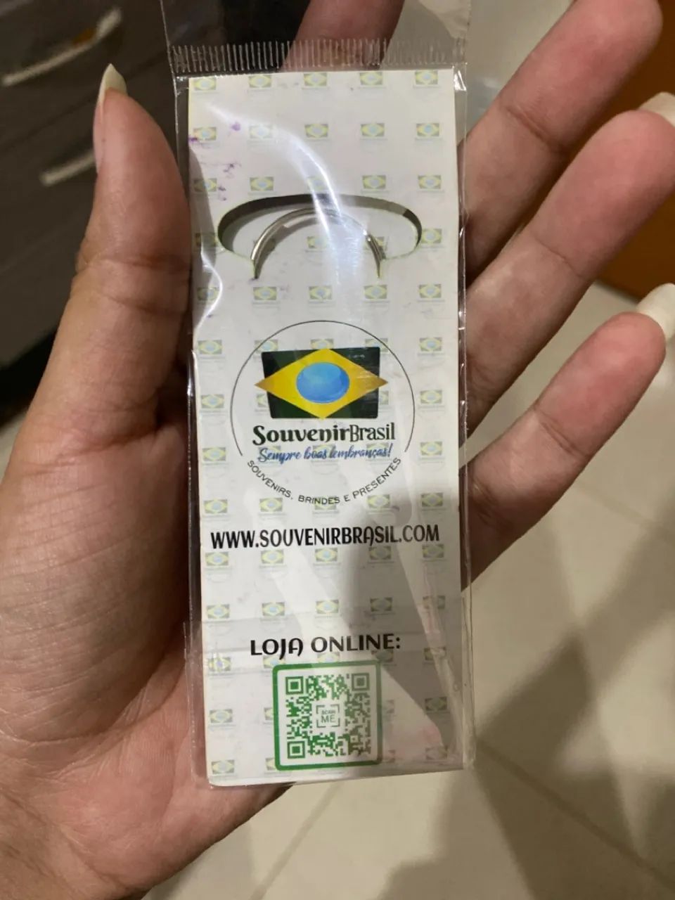 Chaveiro nome Isa Brasil Buzios - Foto 2