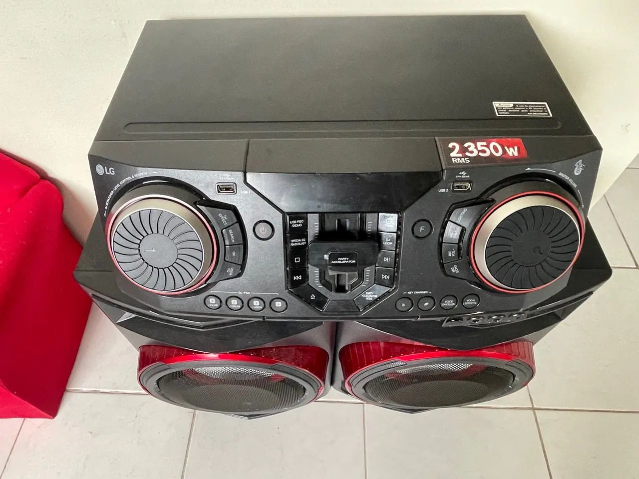 Mini System LG Xboom CL87 bluetooth 2350W RMS de potência - 127/220V - Foto 3
